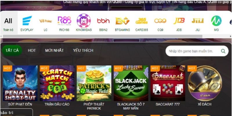 Tổng quan về casino QQ88